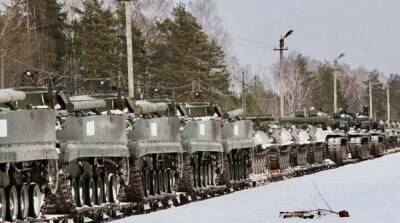 В Беларусь прибыл еще один эшелон российских войск