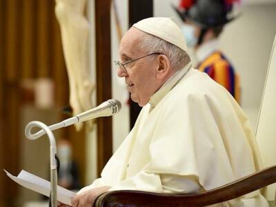 Папа римский призвал христиан молиться о мире на Украине