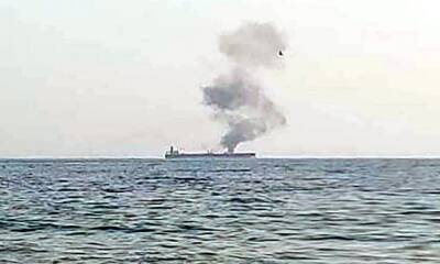 В Черном море горит танкер с 700 тоннами мазута на борту - Русская семерка