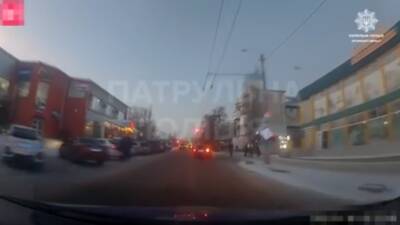 В Северодонецке водитель под наркотиками устроил "гонки" с патрульной полицией: видео