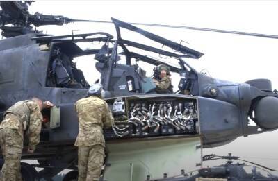 Американские войска впервые за долгое время задействовали в Сирии ударные вертолёты AH-64 Apache - topwar.ru - Россия - США - Сирия