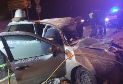Водитель легковушки погиб в столкновении с грузовиком на М10 в Тверской области