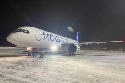 В Якутии пройдут испытания самолета МС-21 в условиях морозов