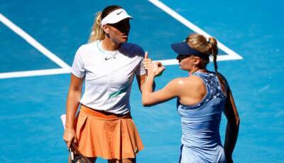 Костюк и Ястремская покинули Australian Open в парном разряде в 1/8 финала