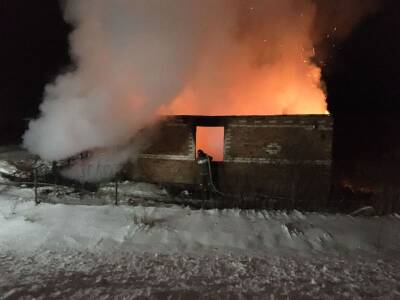 В Смоленской области в страшном пожаре погиб мужчина