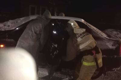 Спасатели вызволили пострадавшего из искореженной машины после аварии в Малой Вишере