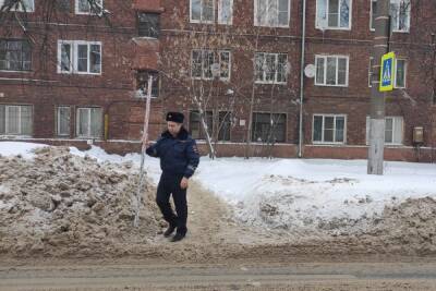 В Иванове к контролю за расчисткой дорог от снега подключились дорожные инспекторы