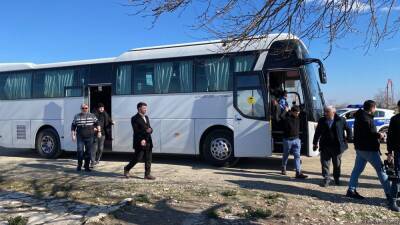 Азербайджан - В Агдам прибыл рейсовый автобус из Баку (ФОТО) - trend.az - Азербайджан - Баку