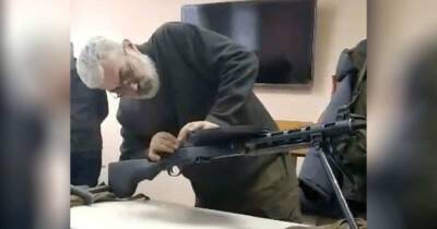 Резервистов ВСУ учат стрелять из почти столетних пулеметов Дегтярева