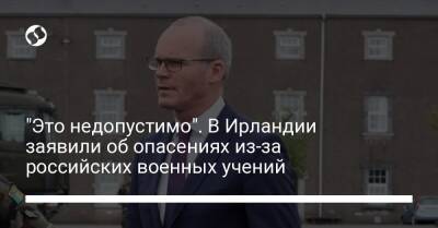 "Это недопустимо". В Ирландии заявили об опасениях из-за российских военных учений