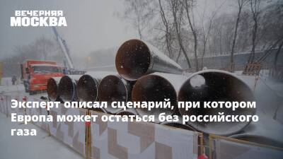 Эксперт описал сценарий, при котором Европа может остаться без российского газа