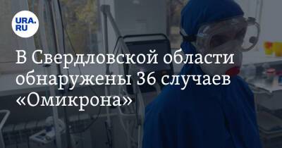 В Свердловской области обнаружены 36 случаев «Омикрона»