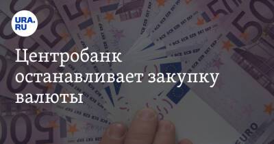 Центробанк останавливает закупку валюты - ura.news - Россия