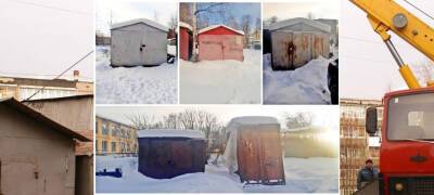 Власти Петрозаводска убирают гаражи в одном из районов города