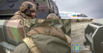 Учения СБУ под Киевом: силовики обезвредили террористов, освободили самолет и спасли заложников