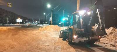Снег вывезут ночью еще с пяти улиц Петрозаводска