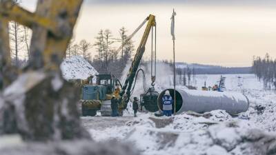 Поставки газа в Китай по «Силе Сибири» за 18 января достигли рекордных значений