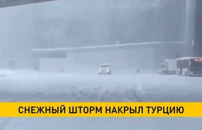 Самолет из Минска в Стамбул отменен: Турцию накрыл снежный шторм