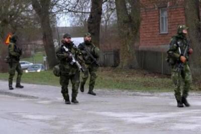 Шведская армия тренируется защищать Готланд от России