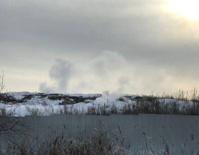 В Челябинской области с начала года горит крупная свалка