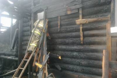 Во Владимирской области на пожаре погиб пенсионер