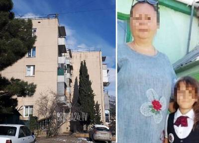 Психбольная мать в Крыму после ссоры с мужем выбросила в окно 8-летнюю дочь
