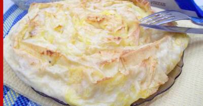 30 минут на кухне: ленивый пирог "Бурек" по-турецки из лаваша