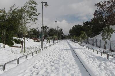 Синоптики: в среду и в четверг в Иерусалиме ожидается снегопад