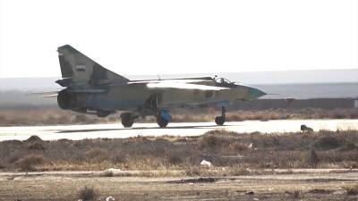 Российские и сирийские военные провели совместное воздушное патрулирование