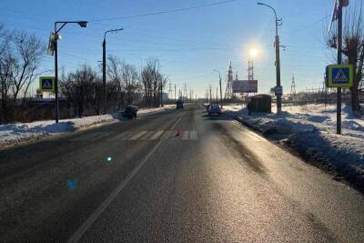 В Кургане водитель сбил двух детей на переходе