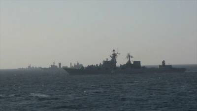 В Аравийском море прошли российско-китайские военно-морские учения