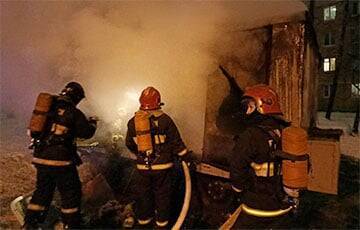 «Яркая вспышка до неба»: в центре Минска произошел загадочный пожар - charter97.org - Белоруссия - Минск - Minsk