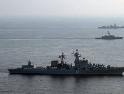 Морские маневры кораблей России и Китая в Аравийском море