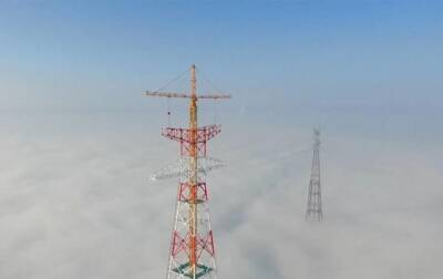 В Китае установили рекорд высоты электроопор - korrespondent.net - Китай - Украина - провинция Цзянсу