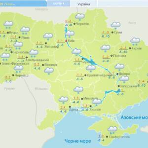 В Украине временно потеплеет