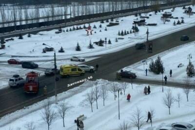 В Курске после ДТП на проспекте Победы госпитализация потребовалась 35-летнему мужчине