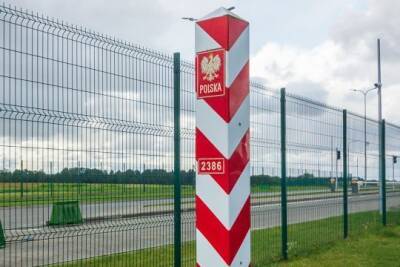 В Польше началось строительство стены на границе с Белоруссией