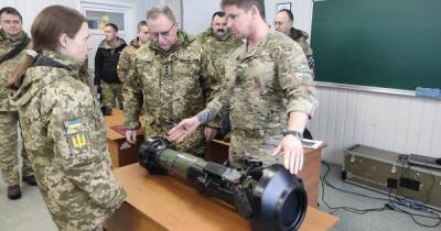 ВСУ начали обучение с применением британского вооружения