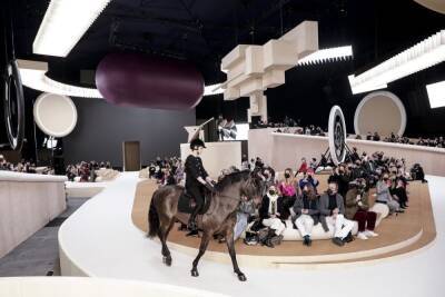 Карл Лагерфельд - Грейс Келли - Ванесса Паради - Chanel - На показ Chanel в Париже выпустили лошадь - mk.ru - Париж - Монако