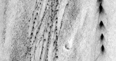 Ученые обнаружили необычные узоры на Марсе: возможно это следы местных "землетрясений"