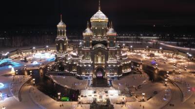 У главного храма российской армии проведут "Парад Победы на льду"