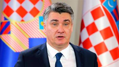Президент Хорватии заявил, что Украине не место в НАТО, и назвал Революцию достоинства переворотом
