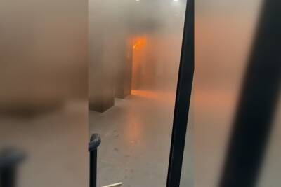 В жилом доме в Обнинске сгорел лифт