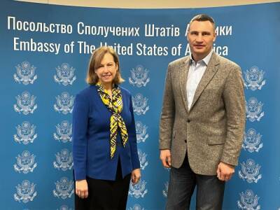 Посольство США провело встречу с Кличко по вопросам терробороны столицы
