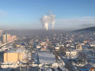 Над Южно-Сахалинском снова висит смог