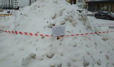 В Тюмени жители микрорайона «Преображенский» оказались виноваты в неубранном снеге