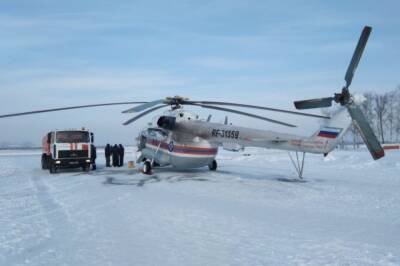 В Хабаровском крае на поиск заблудившихся рыбаков отправили вертолет