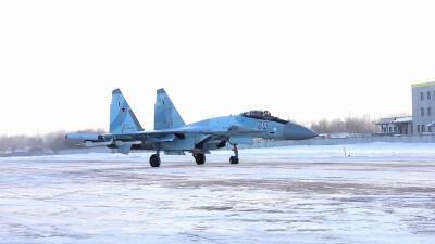 Российские истребители Су-35С отправились в Белоруссию, чтобы принять участие в учениях «Союзная решимость»