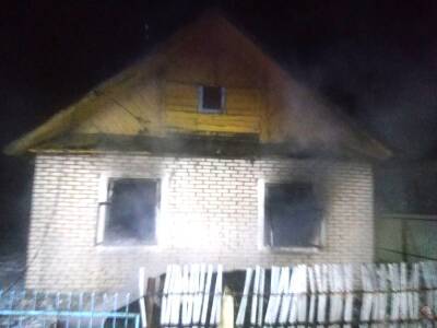 В Ивьевском районе на пожаре погиб 64-летний местный житель