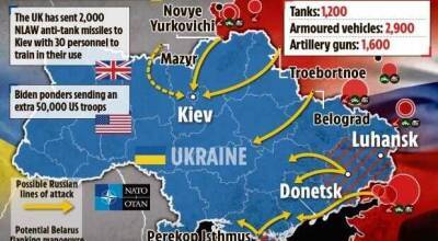 Москва «нападет» на Украину через десять дней – The Sun продолжает информационную атаку
